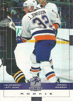 1999-00 Upper Deck Wayne Gretzky #104 Jorgen Jonsson Front