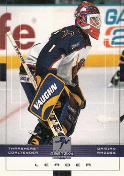 1999-00 Upper Deck Wayne Gretzky #13 Damian Rhodes Front