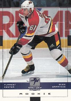 1999-00 Upper Deck Wayne Gretzky #33 Oleg Saprykin Front
