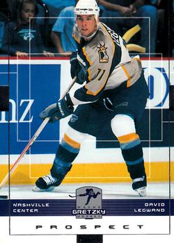 1999-00 Upper Deck Wayne Gretzky #90 David Legwand Front