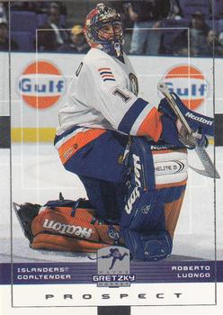 1999-00 Upper Deck Wayne Gretzky #108 Roberto Luongo Front