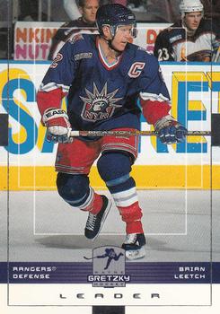 1999-00 Upper Deck Wayne Gretzky #114 Brian Leetch Front