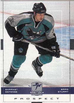 1999-00 Upper Deck Wayne Gretzky #154 Brad Stuart Front