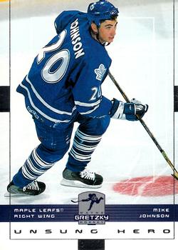 1999-00 Upper Deck Wayne Gretzky #163 Mike Johnson Front