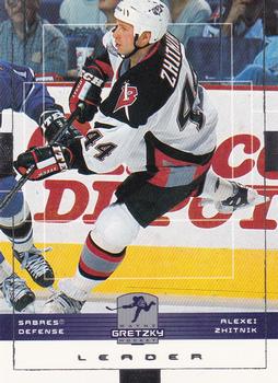 1999-00 Upper Deck Wayne Gretzky #23 Alexei Zhitnik Front