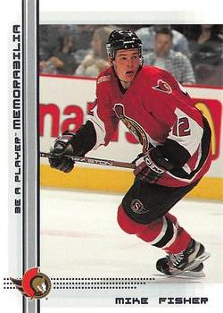 2000-01 Be a Player Memorabilia #3 Mike Fisher Front
