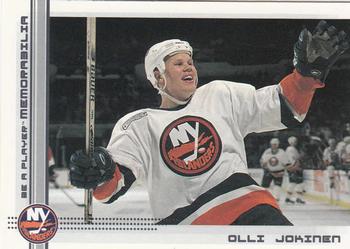 2000-01 Be a Player Memorabilia #11 Olli Jokinen Front