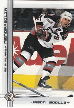 2000-01 Be a Player Memorabilia #109 Jason Woolley Front