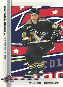 2000-01 Be a Player Memorabilia #130 Tyler Wright Front