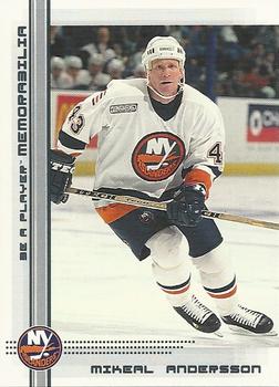 2000-01 Be a Player Memorabilia #139 Mikael Andersson Front