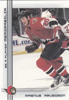 2000-01 Be a Player Memorabilia #185 Magnus Arvedson Front