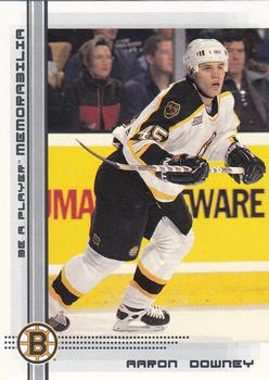 2000-01 Be a Player Memorabilia #230 Aaron Downey Front