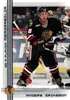 2000-01 Be a Player Memorabilia #293 Anders Eriksson Front