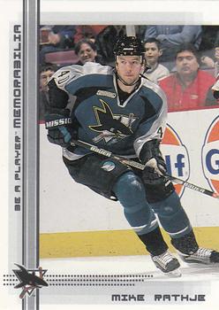 2000-01 Be a Player Memorabilia #346 Mike Rathje Front