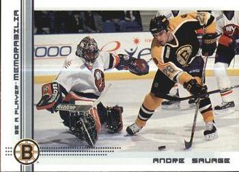 2000-01 Be a Player Memorabilia #377 Andre Savage Front