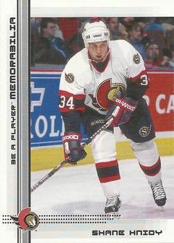 2000-01 Be a Player Memorabilia #414 Shane Hnidy Front