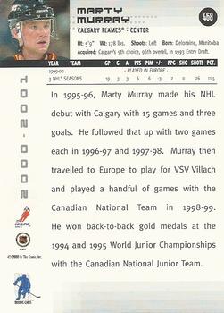 2000-01 Be a Player Memorabilia #468 Marty Murray Back