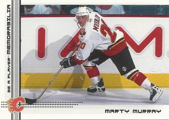 2000-01 Be a Player Memorabilia #468 Marty Murray Front