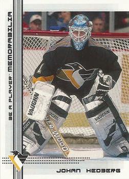 2000-01 Be a Player Memorabilia #502 Johan Hedberg Front