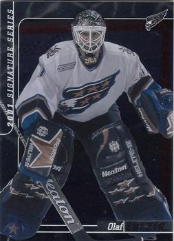 2000-01 Be a Player Signature Series #12 Olaf Kolzig Front