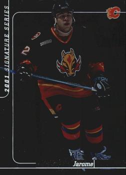 2000-01 Be a Player Signature Series #18 Jarome Iginla Front