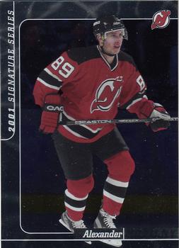 2000-01 Be a Player Signature Series #46 Alexander Mogilny Front