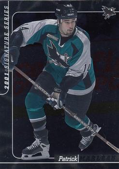 2000-01 Be a Player Signature Series #55 Patrick Marleau Front