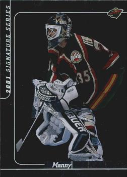 2000-01 Be a Player Signature Series #57 Manny Fernandez Front