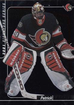2000-01 Be a Player Signature Series #78 Patrick Lalime Front