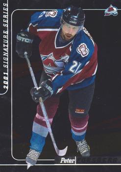 2000-01 Be a Player Signature Series #139 Peter Forsberg Front