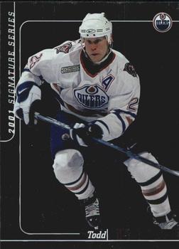 2000-01 Be a Player Signature Series #208 Todd Marchant Front