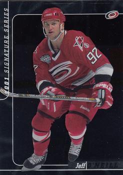 2000-01 Be a Player Signature Series #229 Jeff O'Neill Front