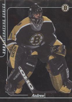 2000-01 Be a Player Signature Series #253 Andrew Raycroft Front