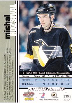 2000-01 Pacific #335 Michal Rozsival Back