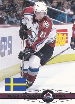 2000-01 Pacific #434 Peter Forsberg Front