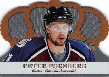 2000-01 Pacific Crown Royale #28 Peter Forsberg Front