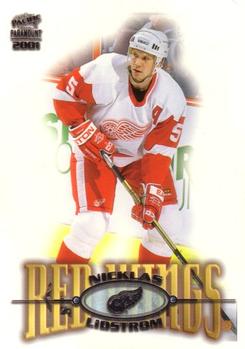 2000-01 Pacific Paramount #87 Nicklas Lidstrom Front