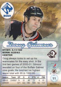 2000-01 Pacific Private Stock #11 Doug Gilmour Back