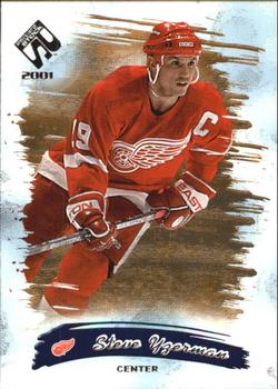2000-01 Pacific Private Stock #38 Steve Yzerman Front