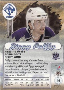 2000-01 Pacific Private Stock #46 Ziggy Palffy Back