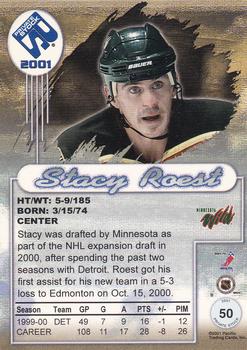 2000-01 Pacific Private Stock #50 Stacy Roest Back