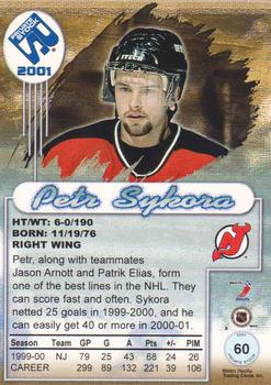 2000-01 Pacific Private Stock #60 Petr Sykora Back