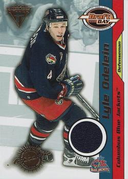 2000-01 Pacific Private Stock Titanium Draft Day #27 Lyle Odelein Front