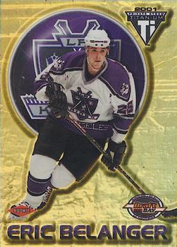 2000-01 Pacific Private Stock Titanium Draft Day #161 Eric Belanger Front