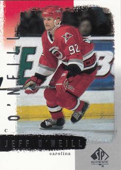 2000-01 SP Authentic #17 Jeff O'Neill Front
