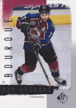 2000-01 SP Authentic #22 Ray Bourque Front