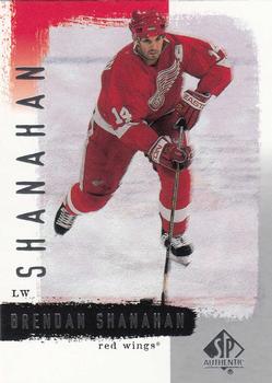 2000-01 SP Authentic #32 Brendan Shanahan Front