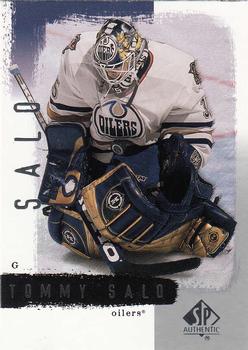 2000-01 SP Authentic #37 Tommy Salo Front