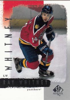 2000-01 SP Authentic #39 Ray Whitney Front
