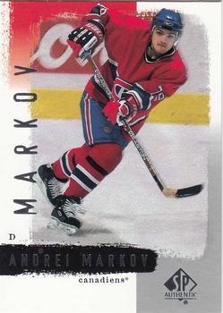 2000-01 SP Authentic #47 Andrei Markov Front
